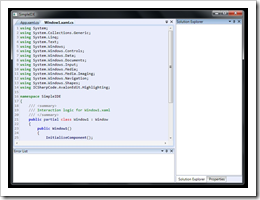 AvalonEdit, a (the?) WPF code editor component from the SharpDevelop ...